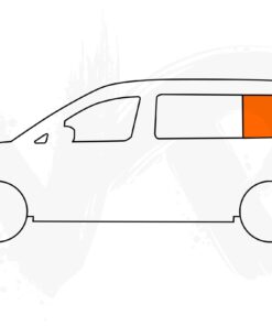 Alternative view of Ford Transit Connect 2022> (LWB L2) Rear Opening Window In Privacy Tint