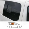 Partner/Berlingo O/S/F Opening Window in Privacy Tint