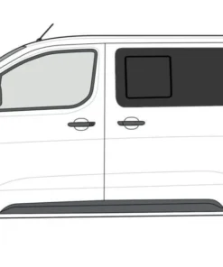 Dispatch/Expert/Proace 2016> (SWB) Front Opening Window In Privacy Tint