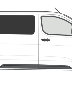 Alternative view of Dispatch/Expert/Proace 2016> (MWB/LWB) Front Fixed Window In Privacy Tint