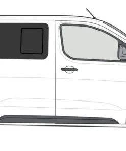 Alternative view of Dispatch/Expert/Proace 2016> (SWB) Front Opening Window In Privacy Tint