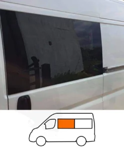 Ducato/Boxer/Relay/Movano (SWB) Front Fixed Window In Privacy Tint