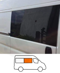 Alternative view of Ducato/Boxer/Relay/Movano (SWB) Front Fixed Window In Privacy Tint