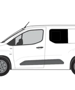 Alternative view of Citroen Berlingo 2019> FRONT Opening Window in Privacy Tint