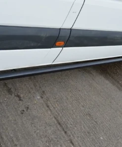 Sprinter/Crafter Gloss Black Streamline Side Bars (LWB/XLWB L3/L4)