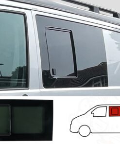VW T5/T5.1/T6/T6.1 O/S/Front Opening Window In Privacy Tint PAIR