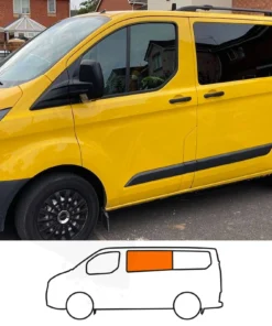 Ford Transit Custom Fixed Window in Privacy Tint (SWB/LWB)