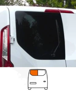 Alternative view of Ford Transit Custom Back Door Glass In Privacy Tint