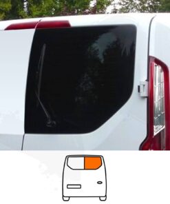 Ford Transit Custom Back Door Glass In Privacy Tint