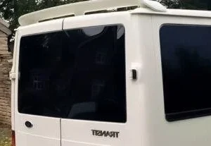 Ford Transit Back Door Window In Privacy Tint