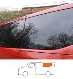 Ford Transit Custom (MK2) 2024> Rear Quarter (SWB L1) Fixed Window in Privacy Tint