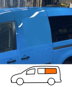 VW Caddy Maxi 2008-2020 rear quarter fixed window privacy tint