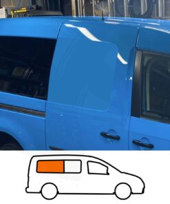 VW Caddy Maxi 2008-2020 rear quarter fixed window privacy tint